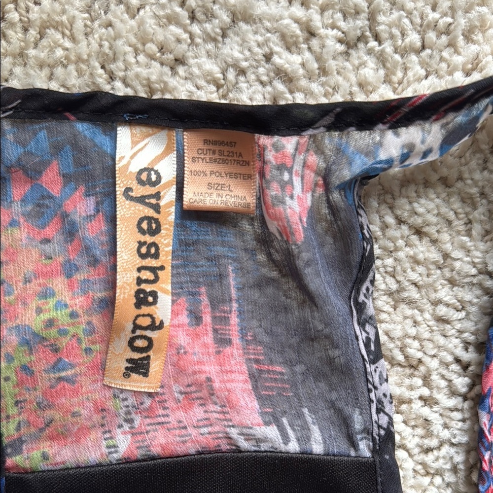 Eyeshadow L Multicolor Racerback Mini Dress - Picture 3 of 10
